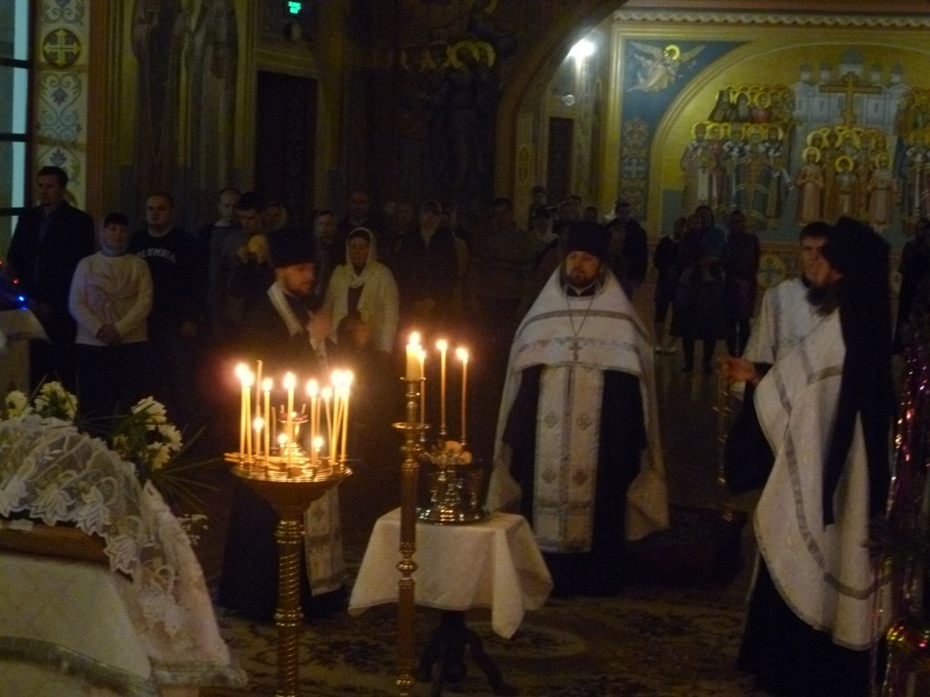 Празднование Рождества Христова в Оренбургской Духовной семинарии.