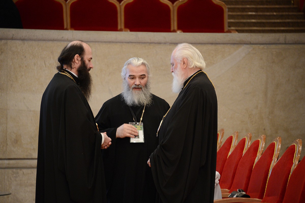 Ректор Оренбургской Духовной семинарии принял участие в работе Архиерейского собора 2013 года