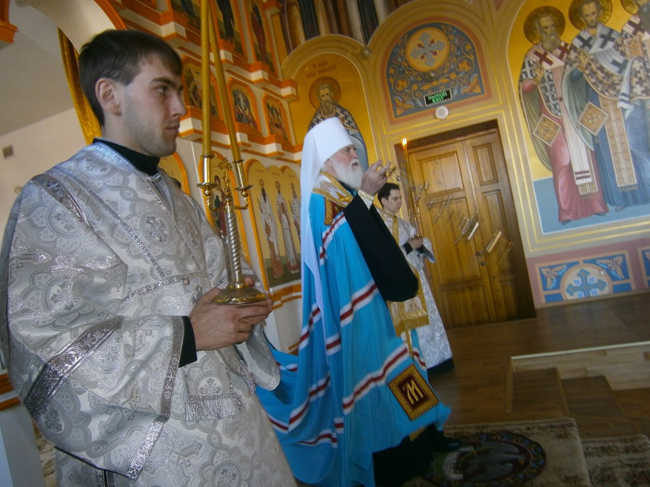 Высокопреосвященнейший митрополит Валентин совершил заупокойную литию по новопреставленному схиархимандриту Серафиму (Томину)