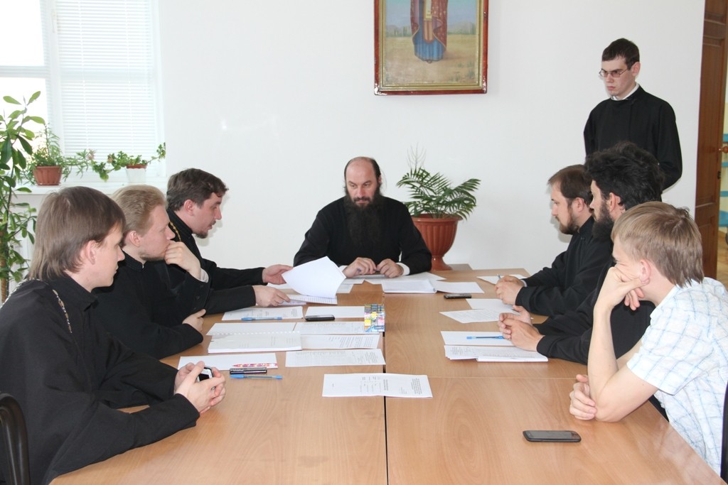 В Оренбургской духовной семинарии состоялось заседание кафедр.