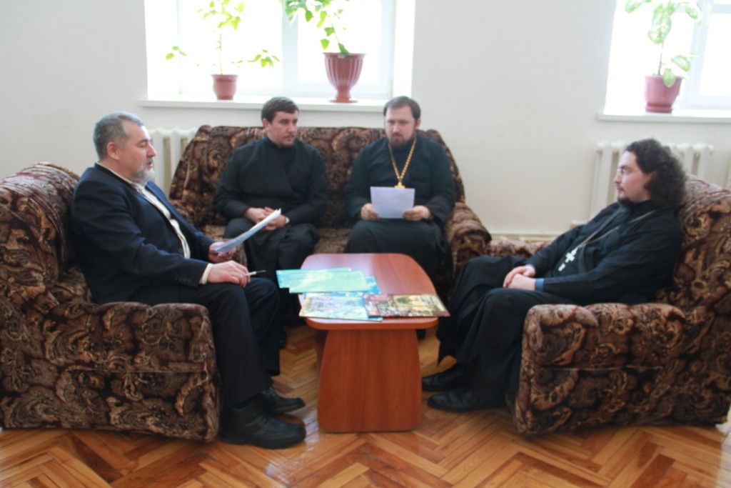 В Оренбургской духовной семинарии состоялось заседание кафедры Истории