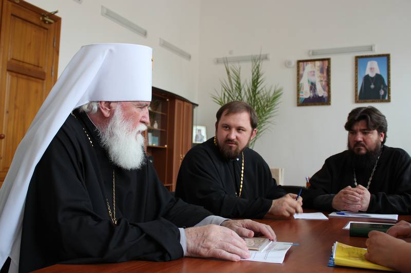 В Оренбургской духовной семинарии состоялось заседание ректората