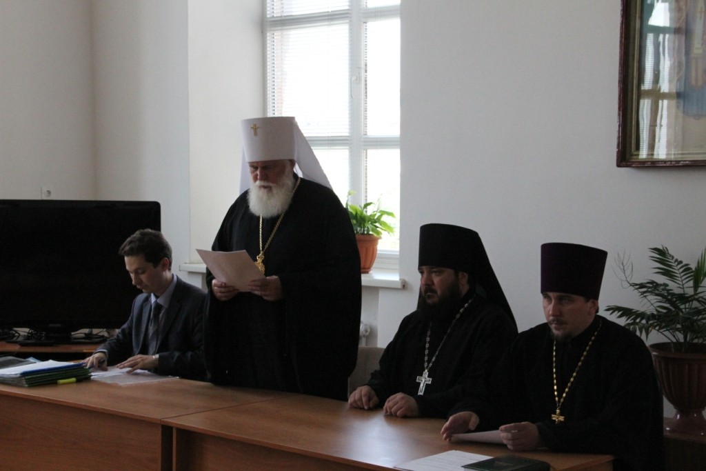 В Оренбургской духовной семинарии состоялось заседание Ученого совета