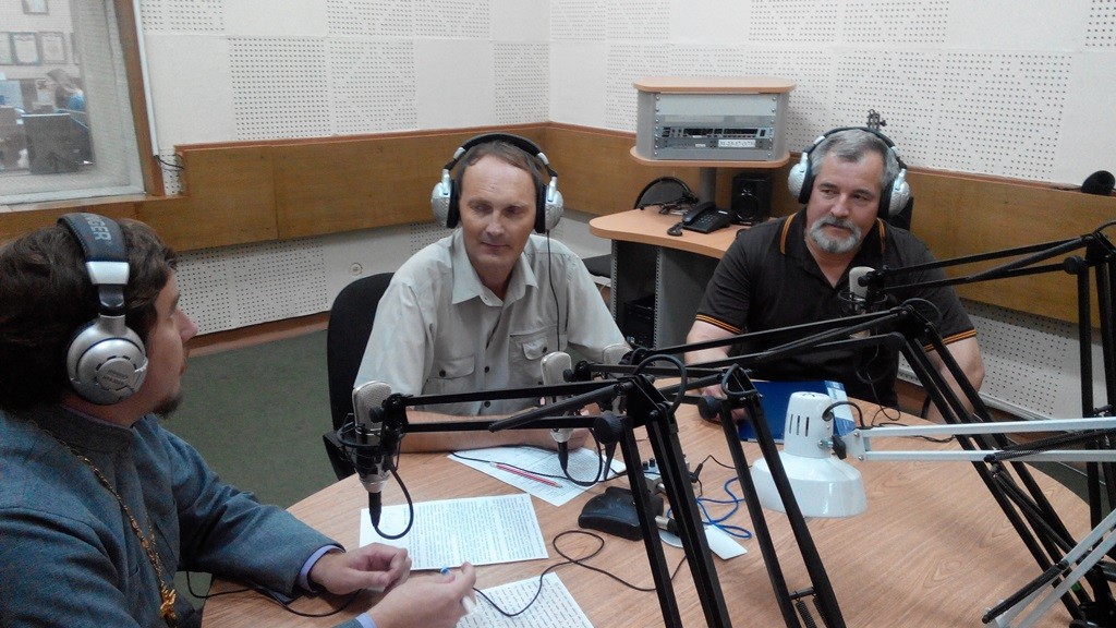 Представители семинарии на Радио России