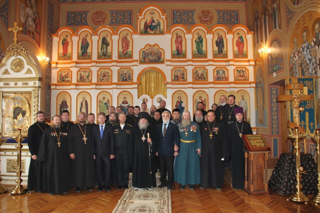В Оренбургской духовной семинарии начал работу съезд военного духовенства.