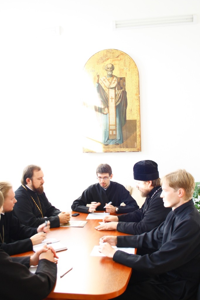 В Оренбургской духовной семинарии состоялось заседание кафедры Церковно-практических дисциплин.
