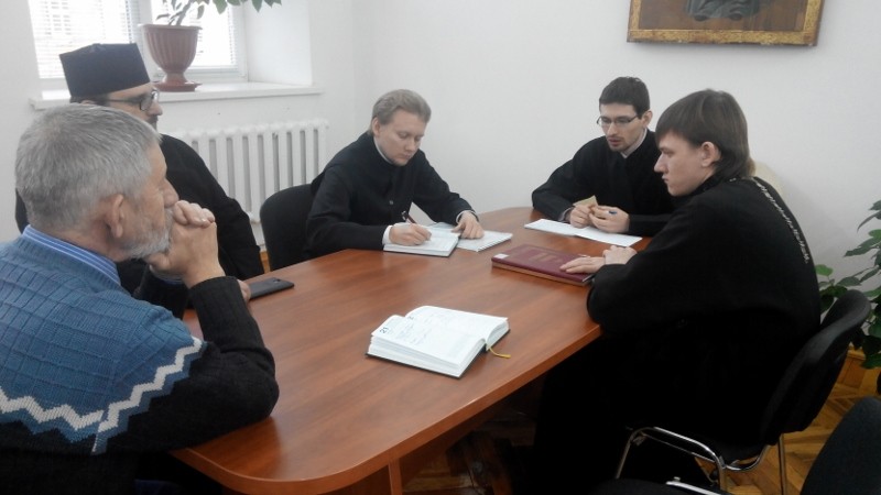 В Оренбургской духовной семинарии состоялось заседание кафедры Церковно-практических дисциплин