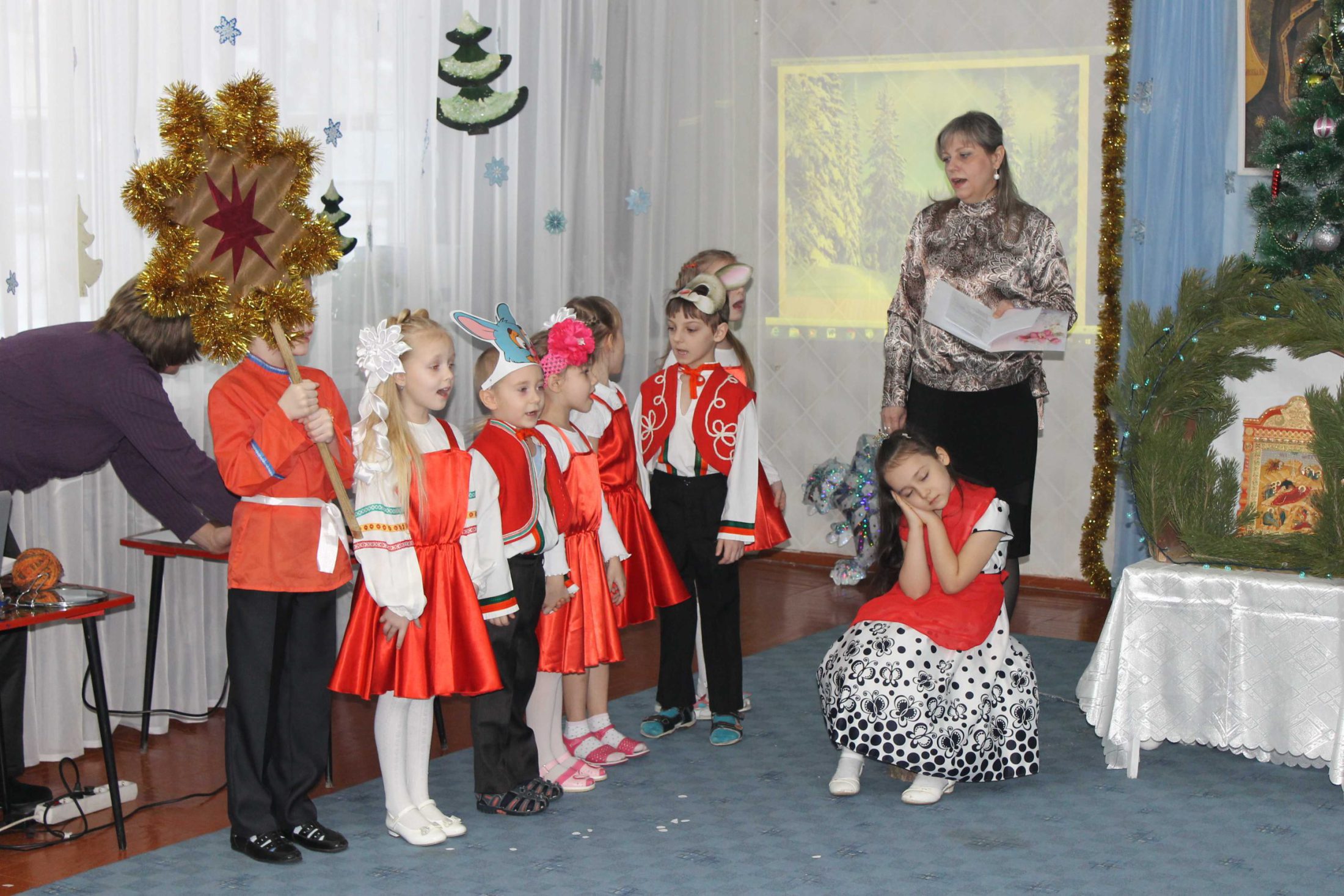 Проректор семинарии посетил православный детский сад