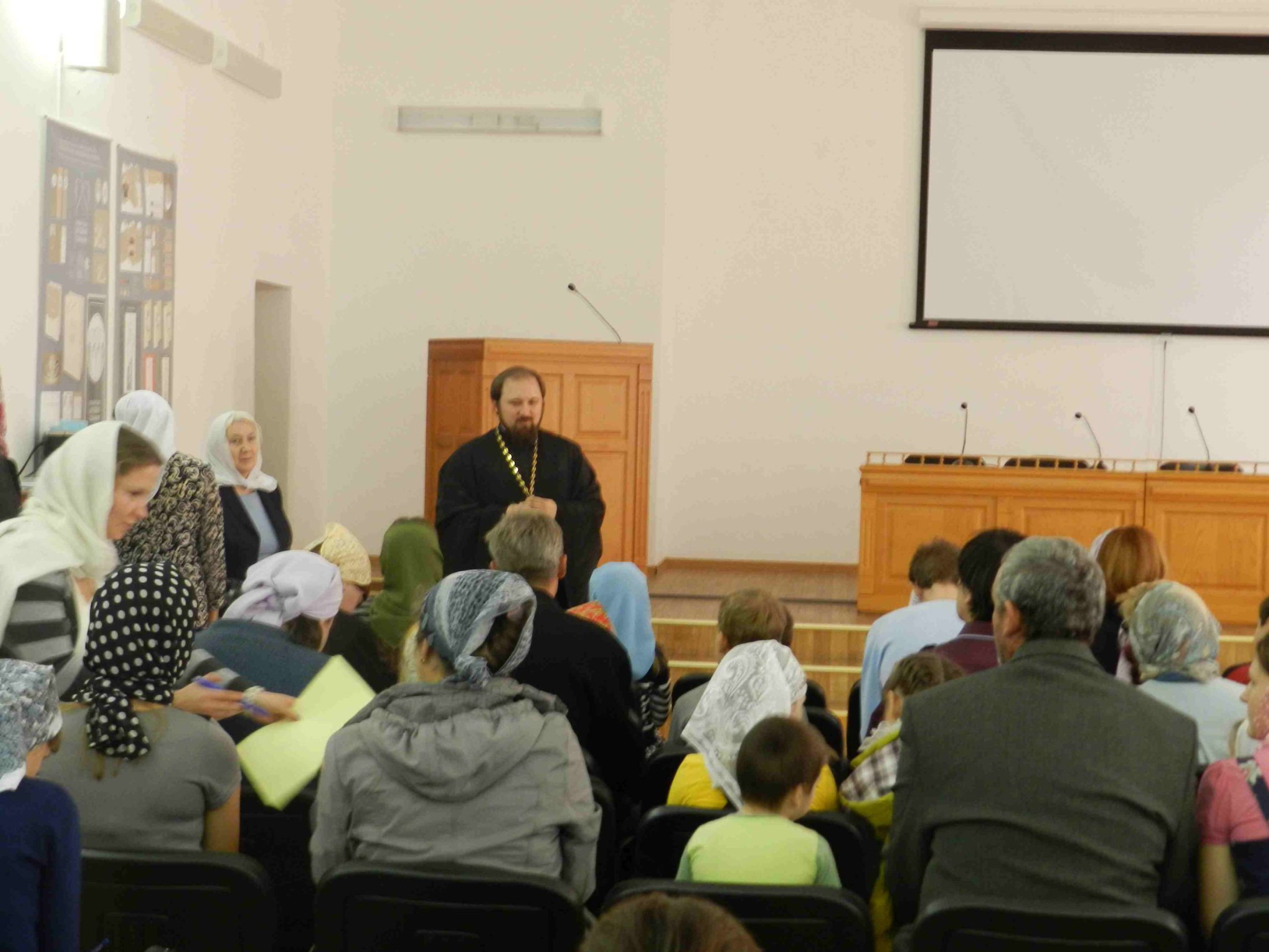 Начало нового учебного года в воскресной школе «Лествица» при Оренбургской духовной семинарии