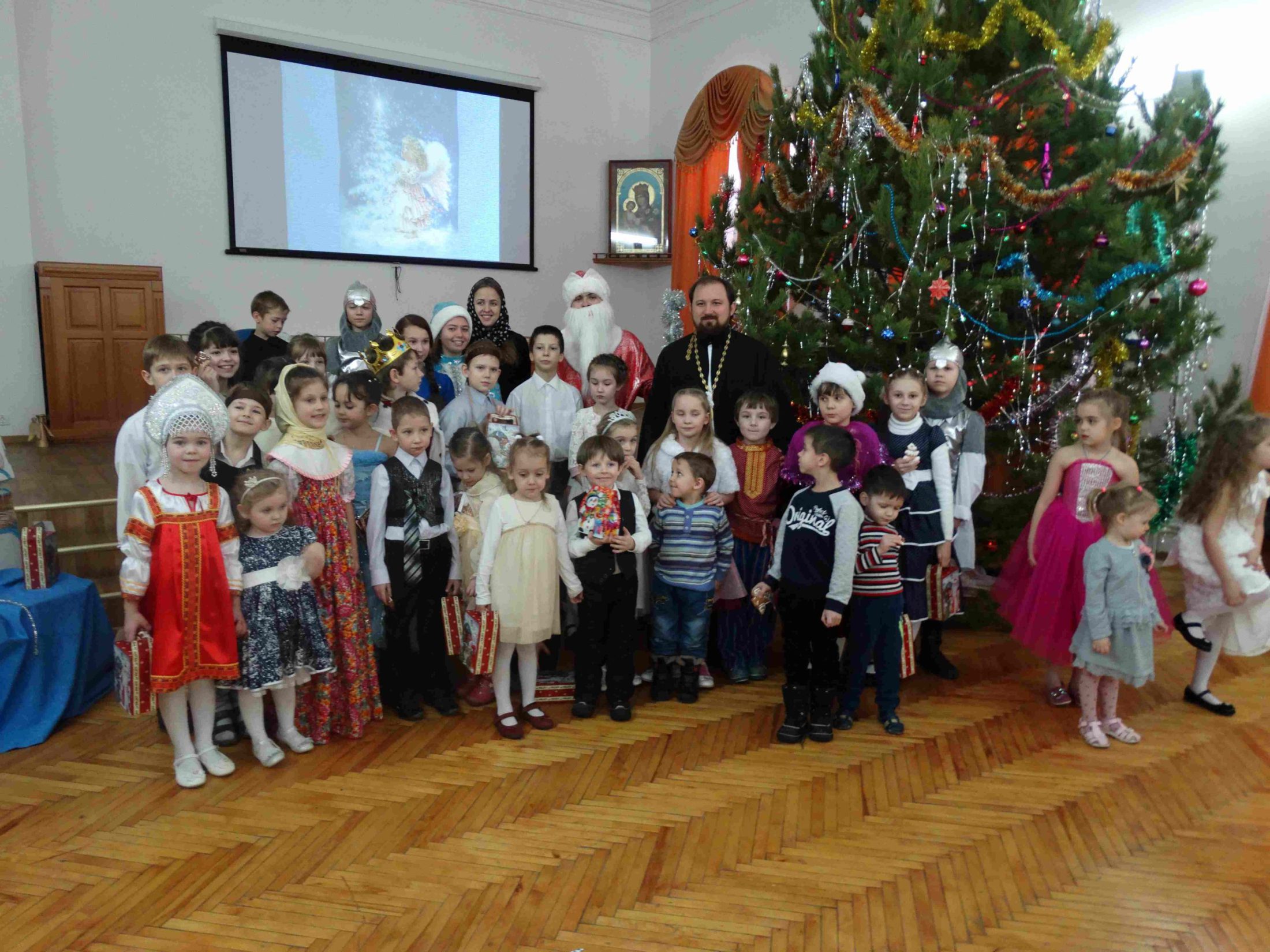 Рождественская ёлка в Оренбургской духовной семинарии