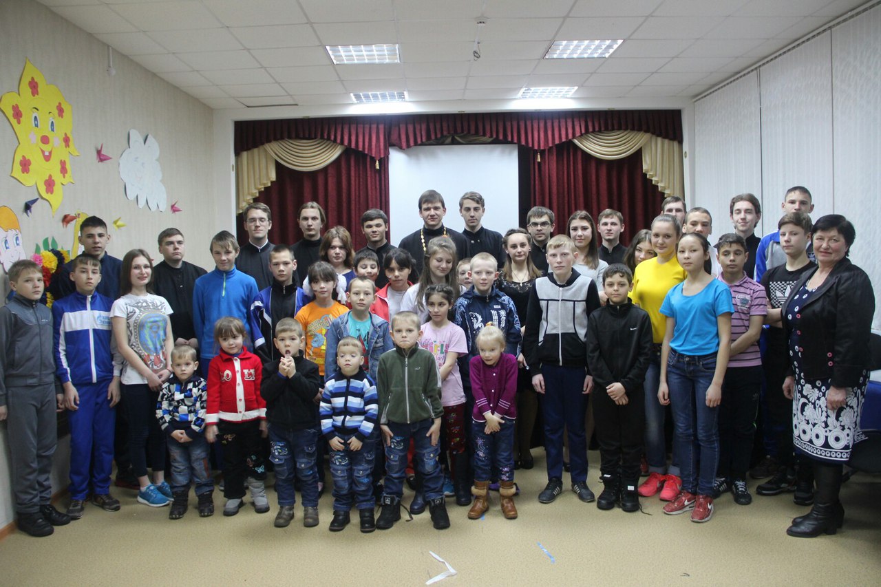 Студенты семинарии посетили Чебеньковский детский дом