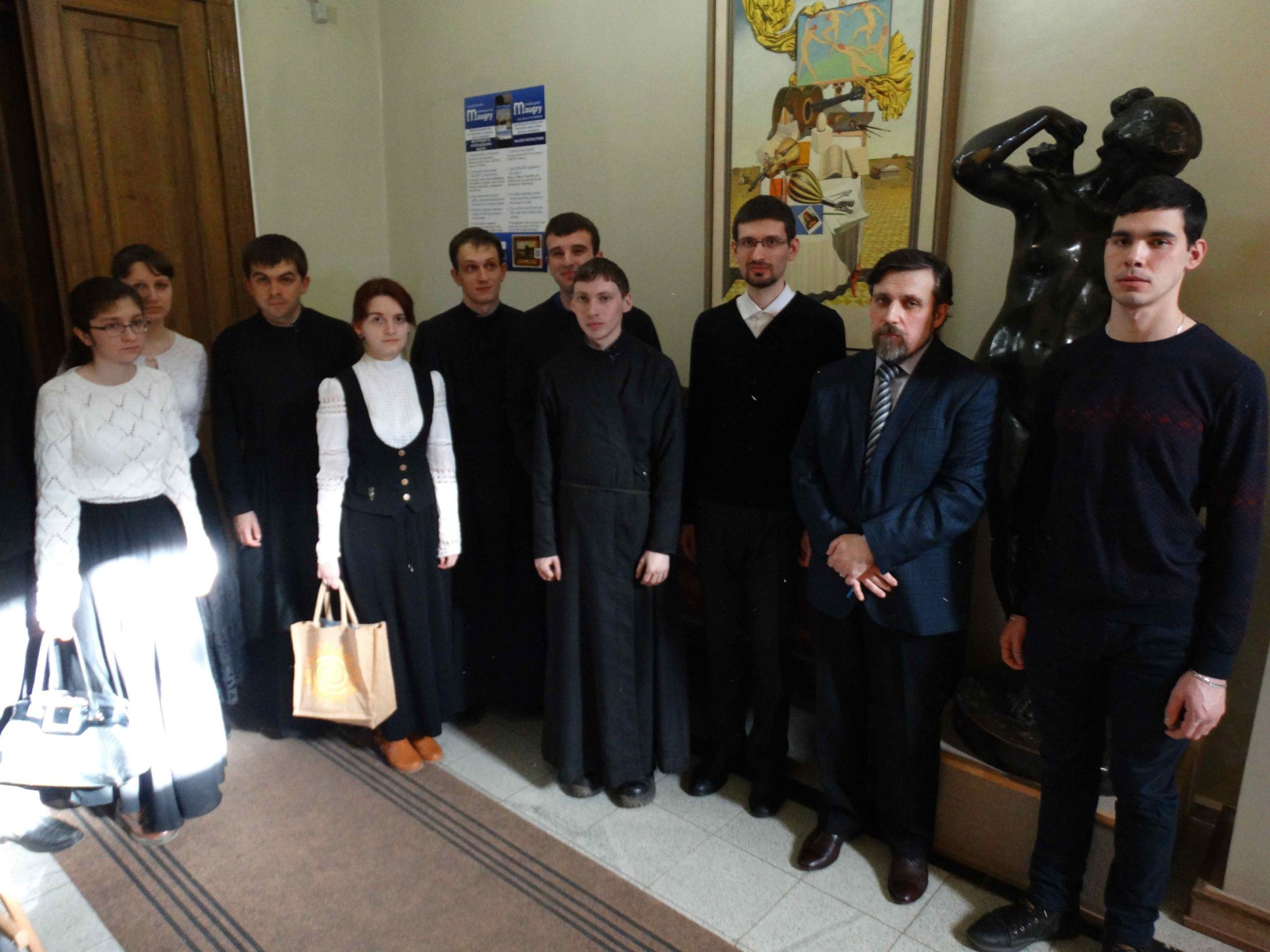 Студенты Семинарии посетили Оренбургский областной музей изобразительных искусств
