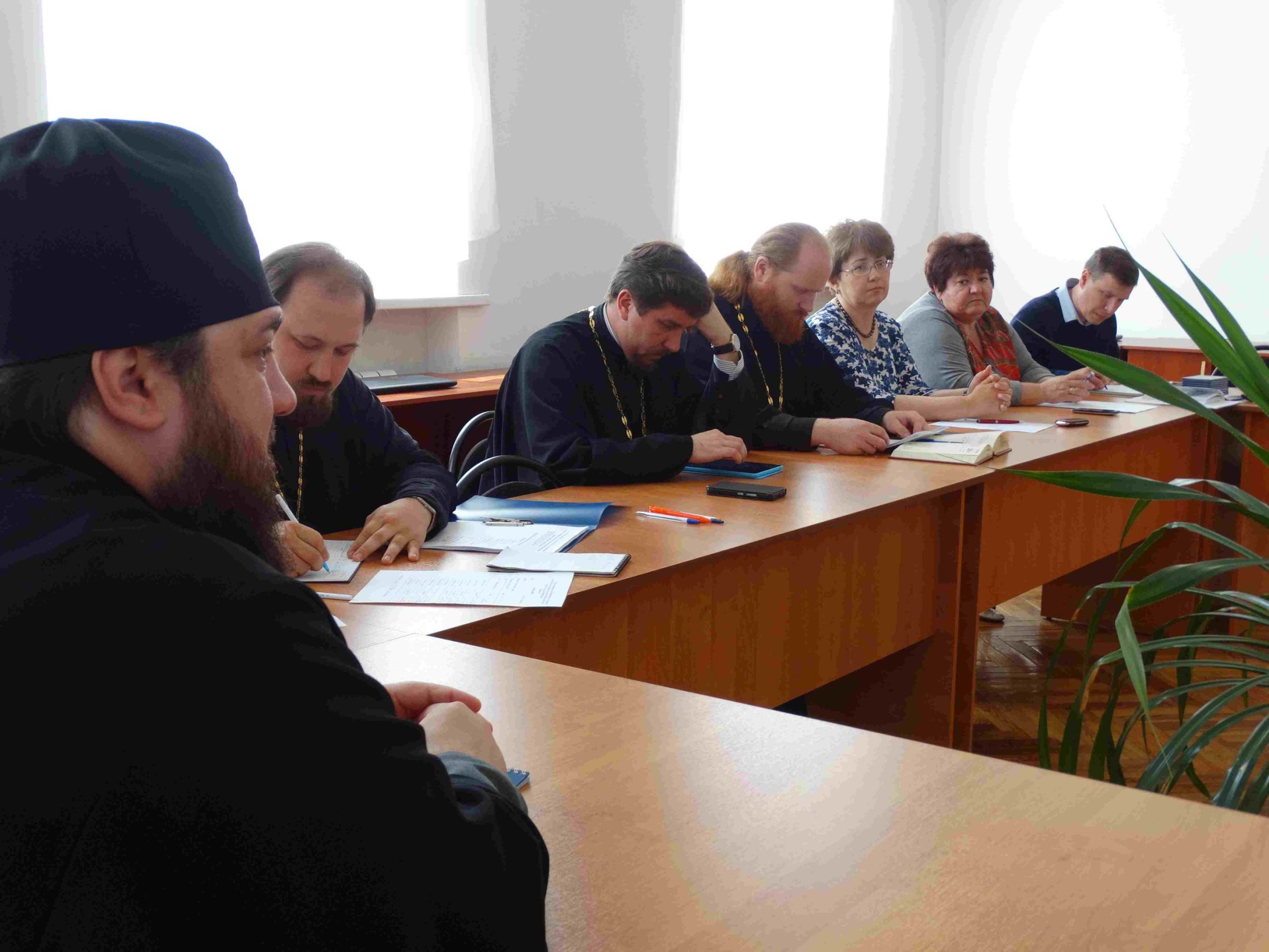 В Оренбургской духовной семинарии состоялась предзащита дипломных работ