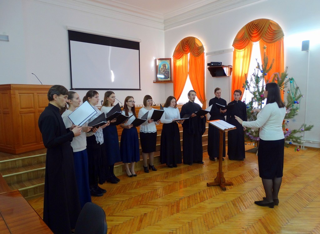 В Оренбургской духовной семинарии прошел Рождественский концерт