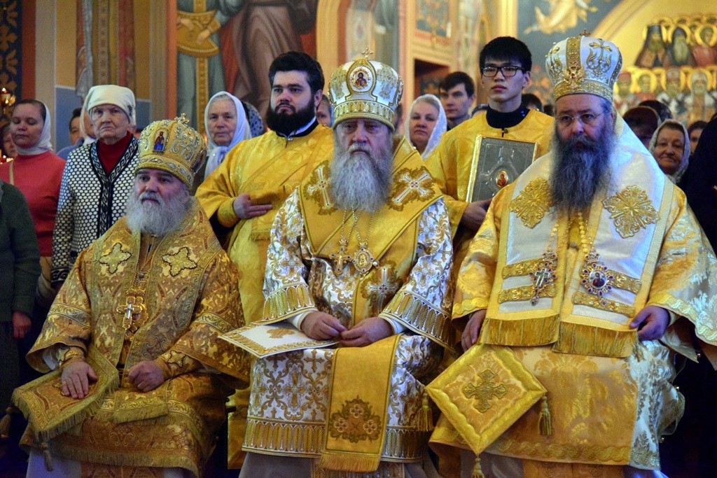В домовом храме ОренДС совершили Божественную литургию иерархи Русской и Элладской Православных Церквей