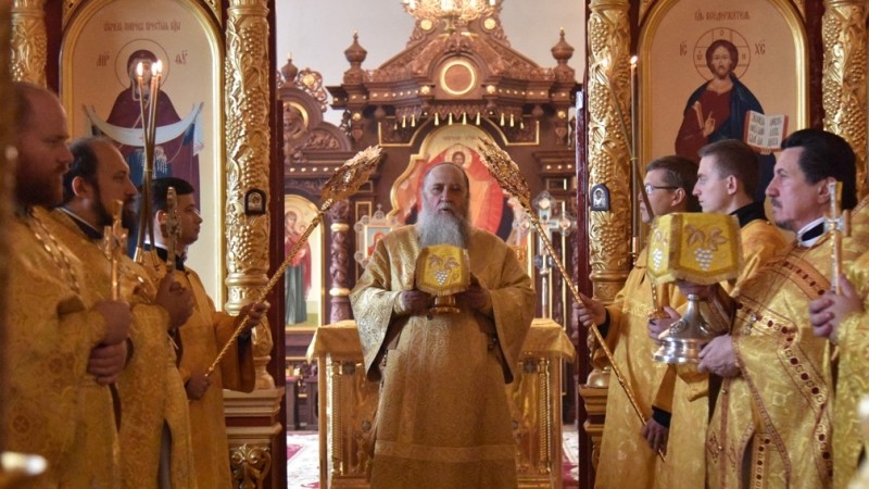 Митрополит Вениамин совершил Божественную Литургию в домовом храме Оренбургской духовной семинарии