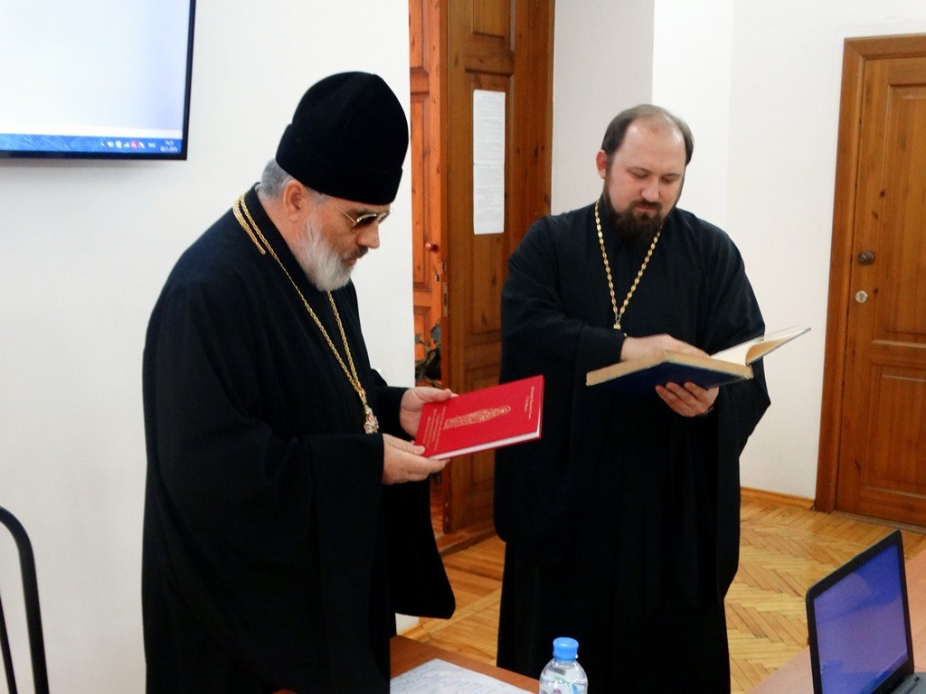 В Оренбургской духовной семинарии прошла встреча с протоиереем Владимиром Клюевым