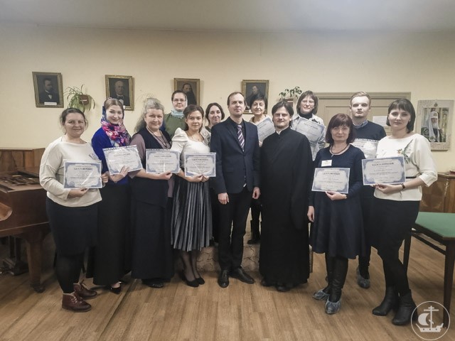 Преподаватель регентского отделения ОренДС приняла участие в курсах повышения квалификации в Санкт-Петербургской духовной академии