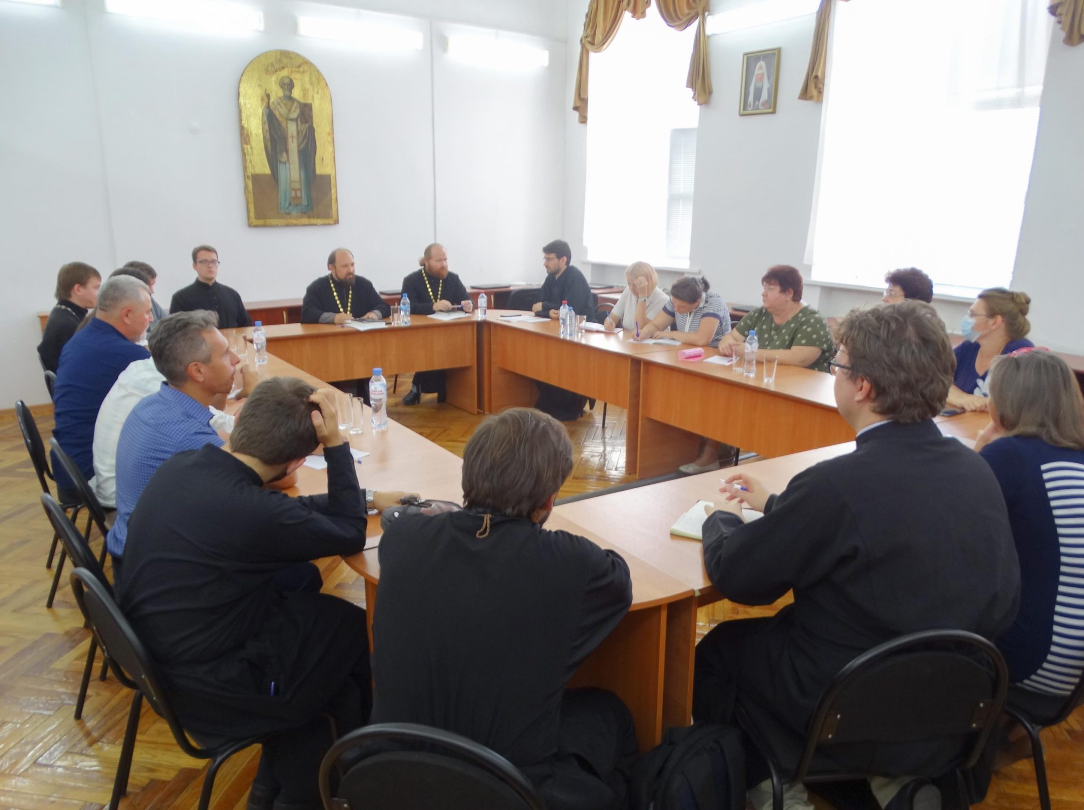 В Оренбургской духовной семинарии состоялось Общее собрание профессорско-преподавательского состава