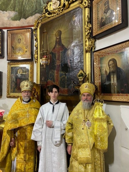 Студент бакалавриата Оренбургской духовной семинарии рукоположен во диакона