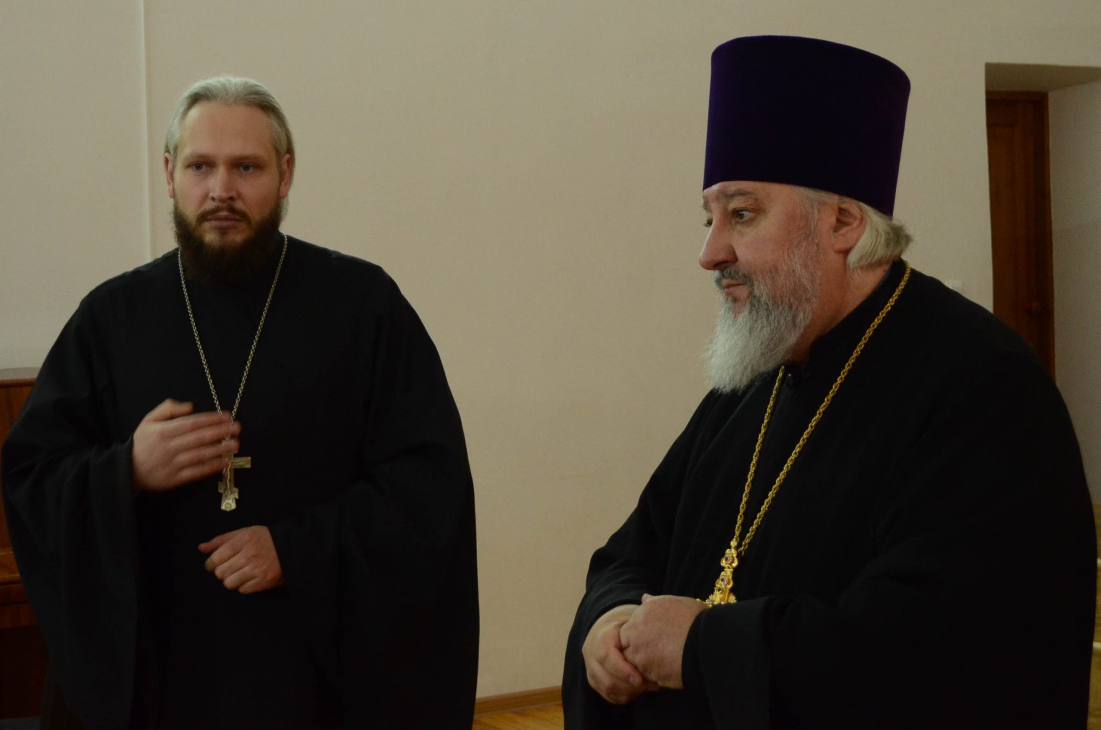 Духовник семинарии протоиерей Анатолий Семенюк провел беседу со студентами