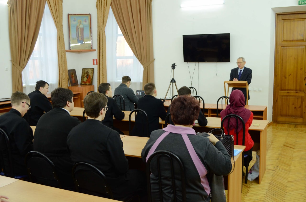 В Оренбургской духовной семинарии состоялась публичная лекция