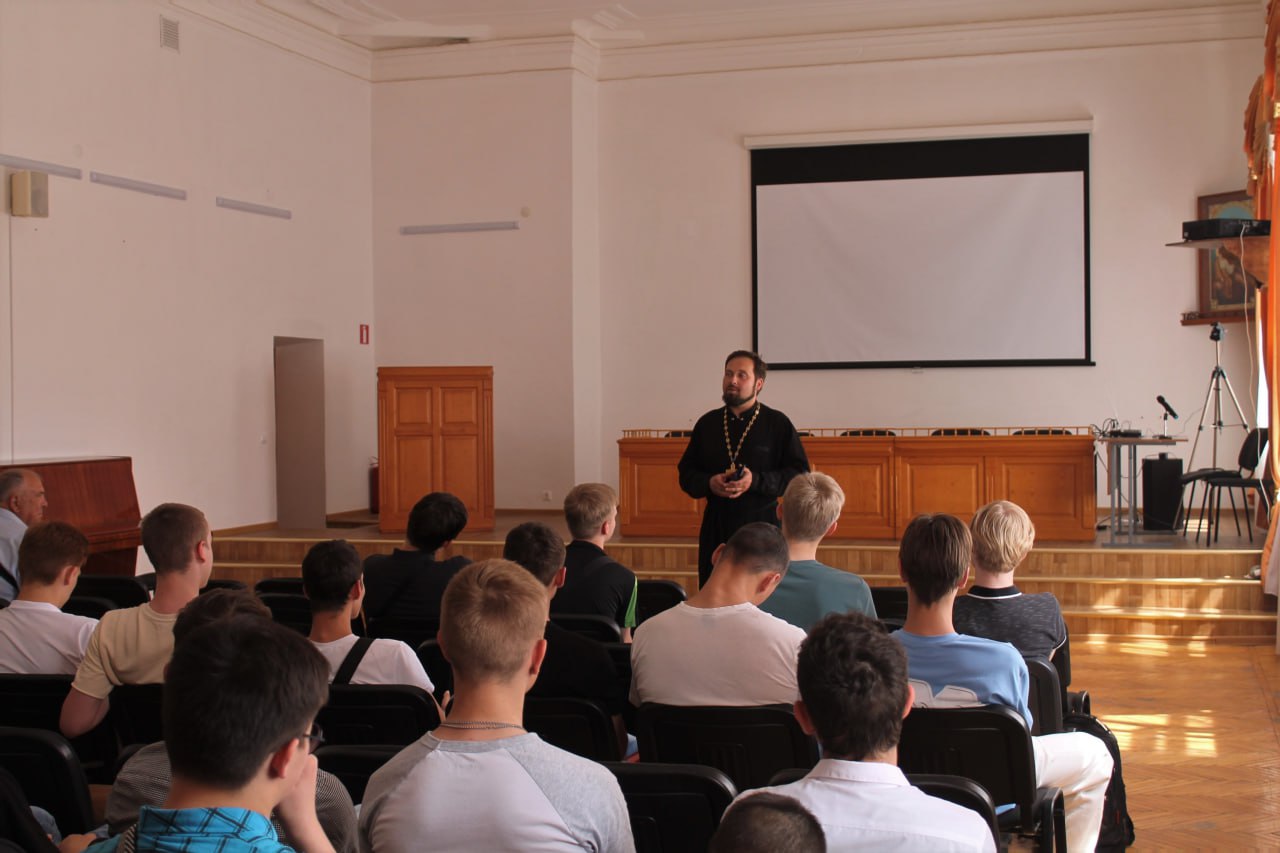 Публичная лекция «Назначение человека»  в  Оренбургской духовной семинарии