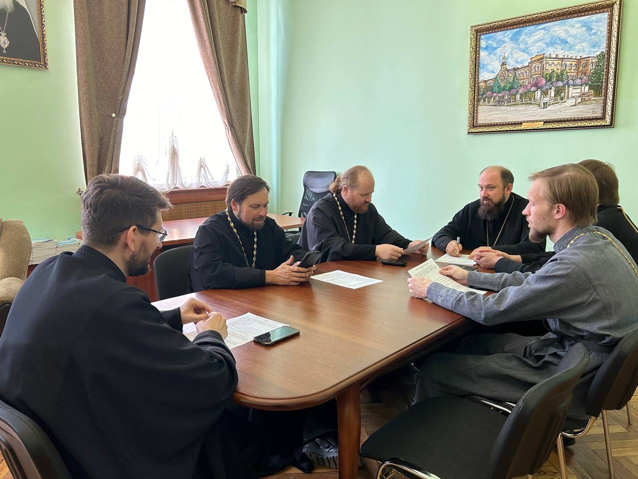 В Оренбургской духовной семинарии состоялось заседание Ставленнической комиссии