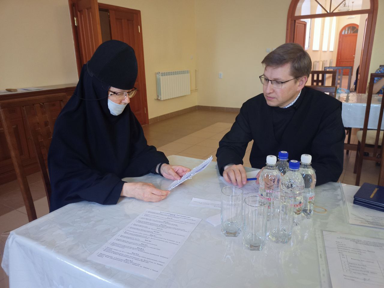 В Бузулукской епархии состоялся зачет по Общецерковной Истории для монашествующих