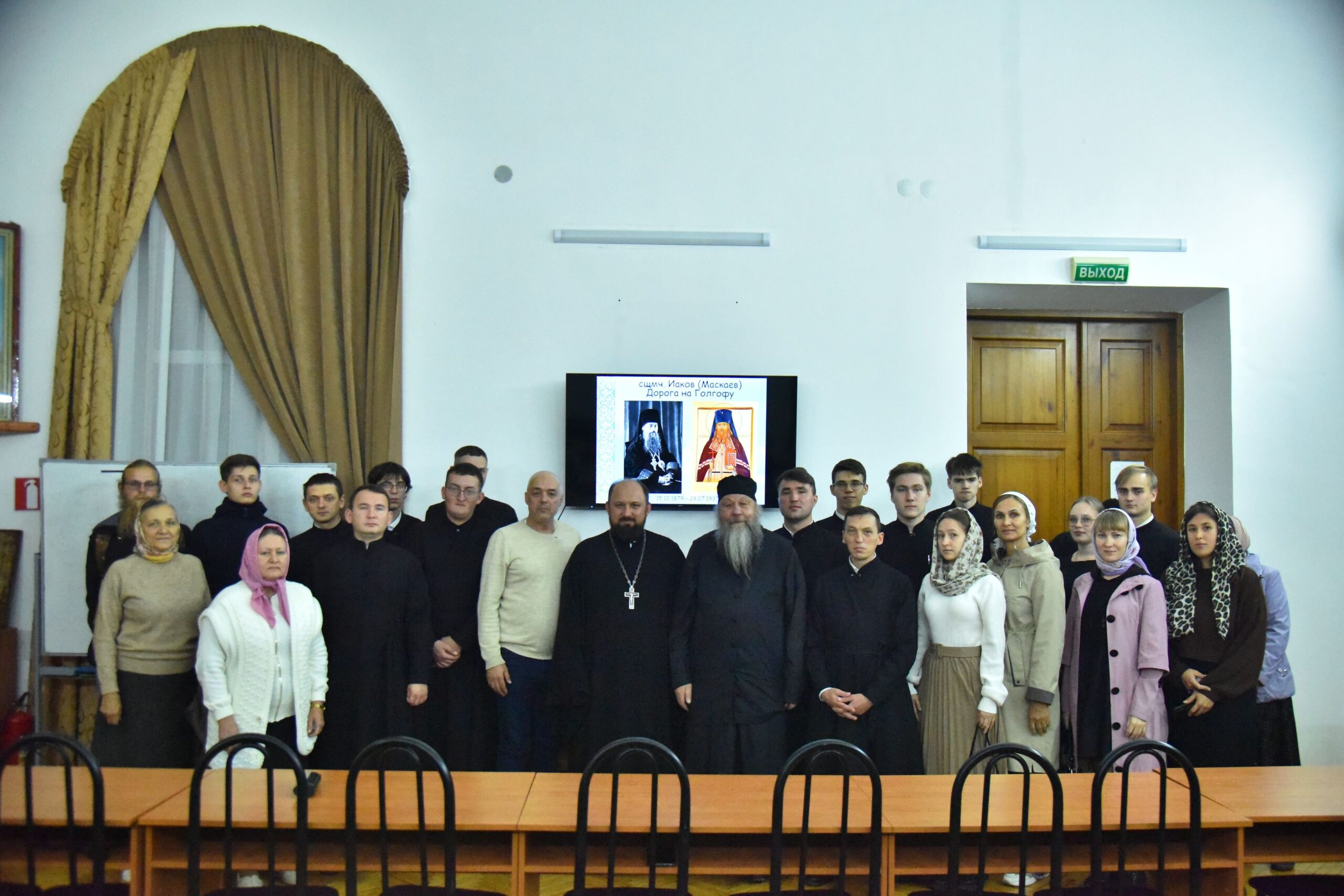 В ОренДС состоялась встреча с православным писателем, а также с правнуком сщмч. Иакова (Маскаева)