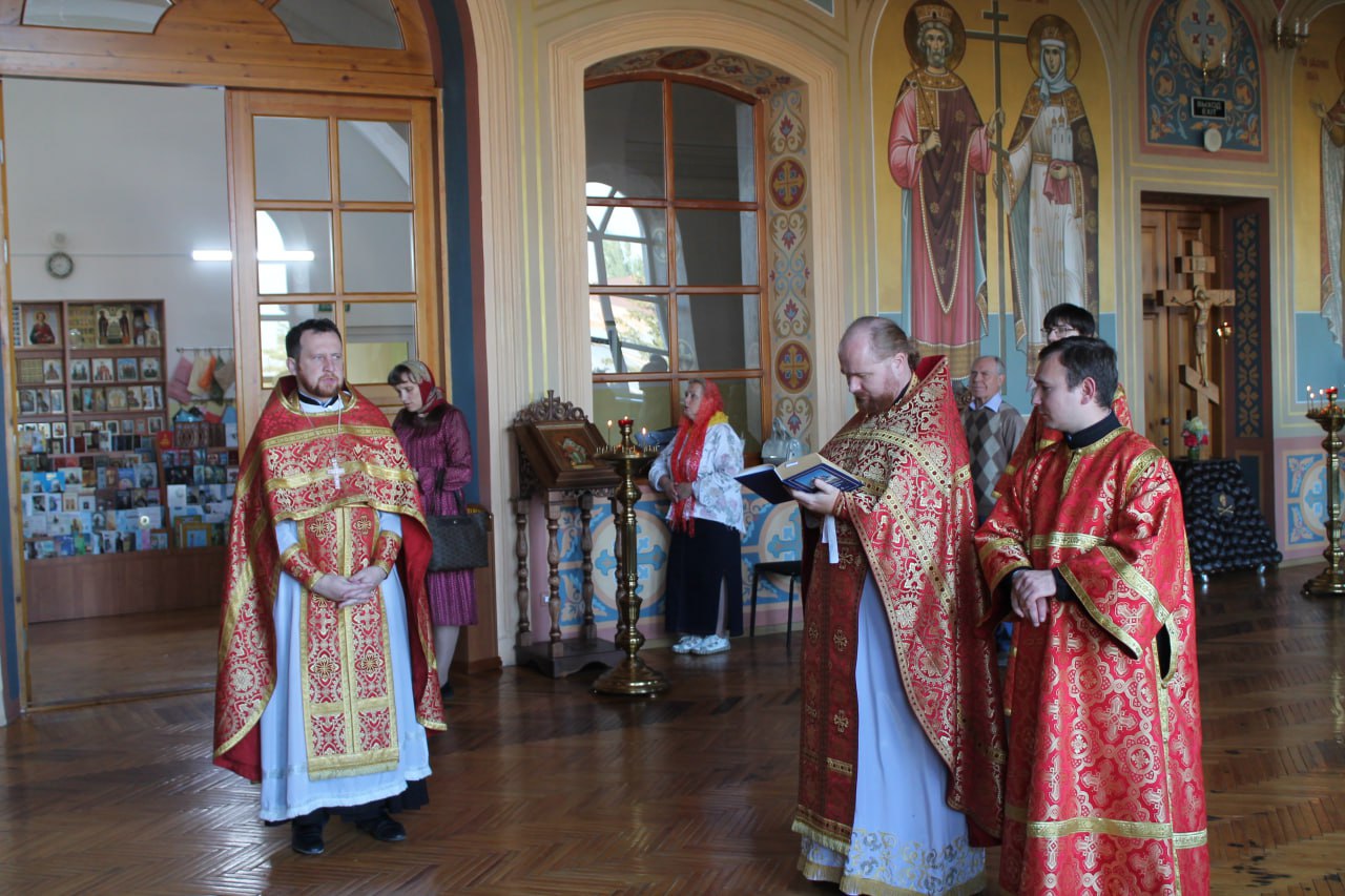 Литургия в день Усекновения главы Иоанна Предтечи