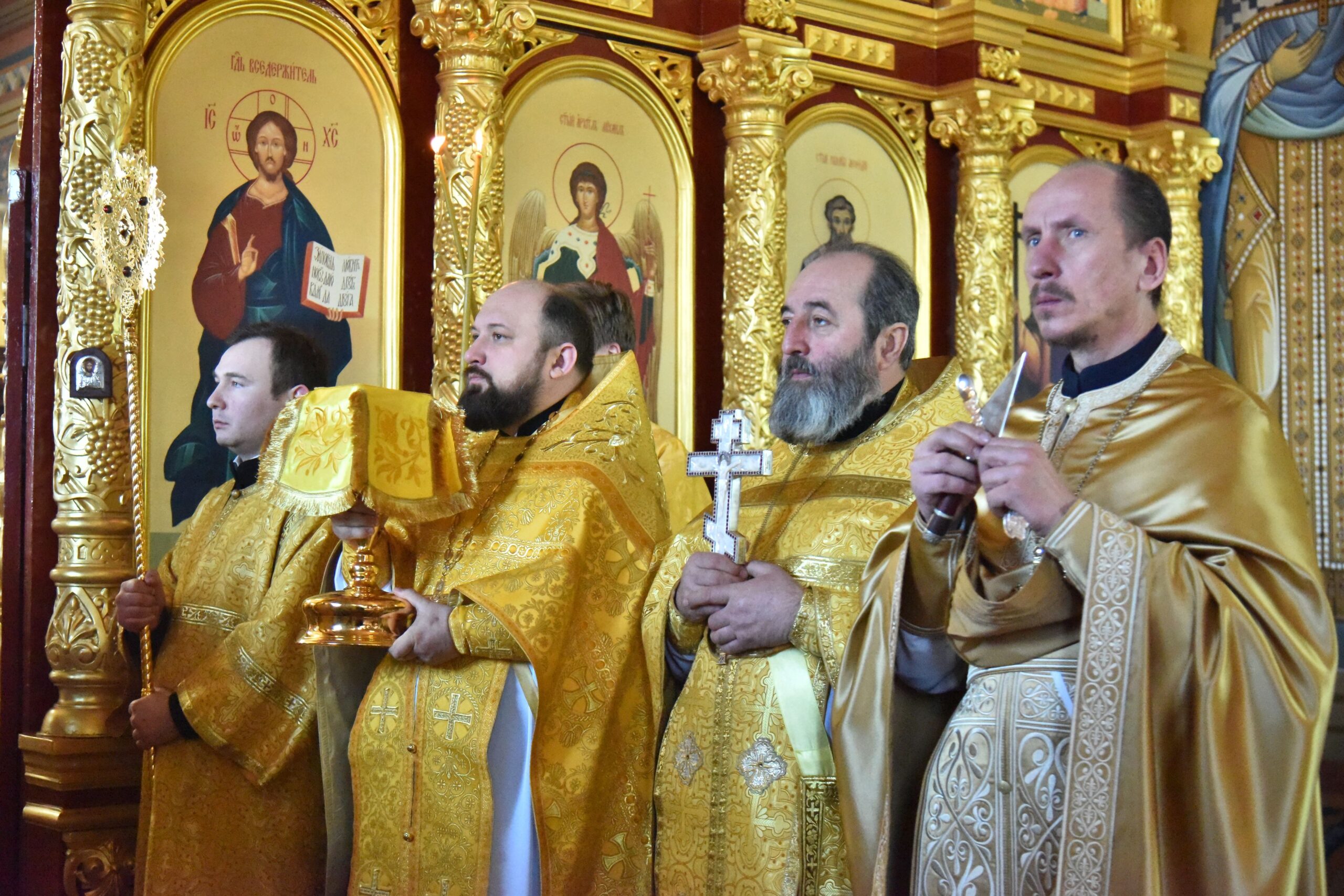 В день престольного праздника в домовом храме ОренДС совершена Божественная литургия архиерейским служением