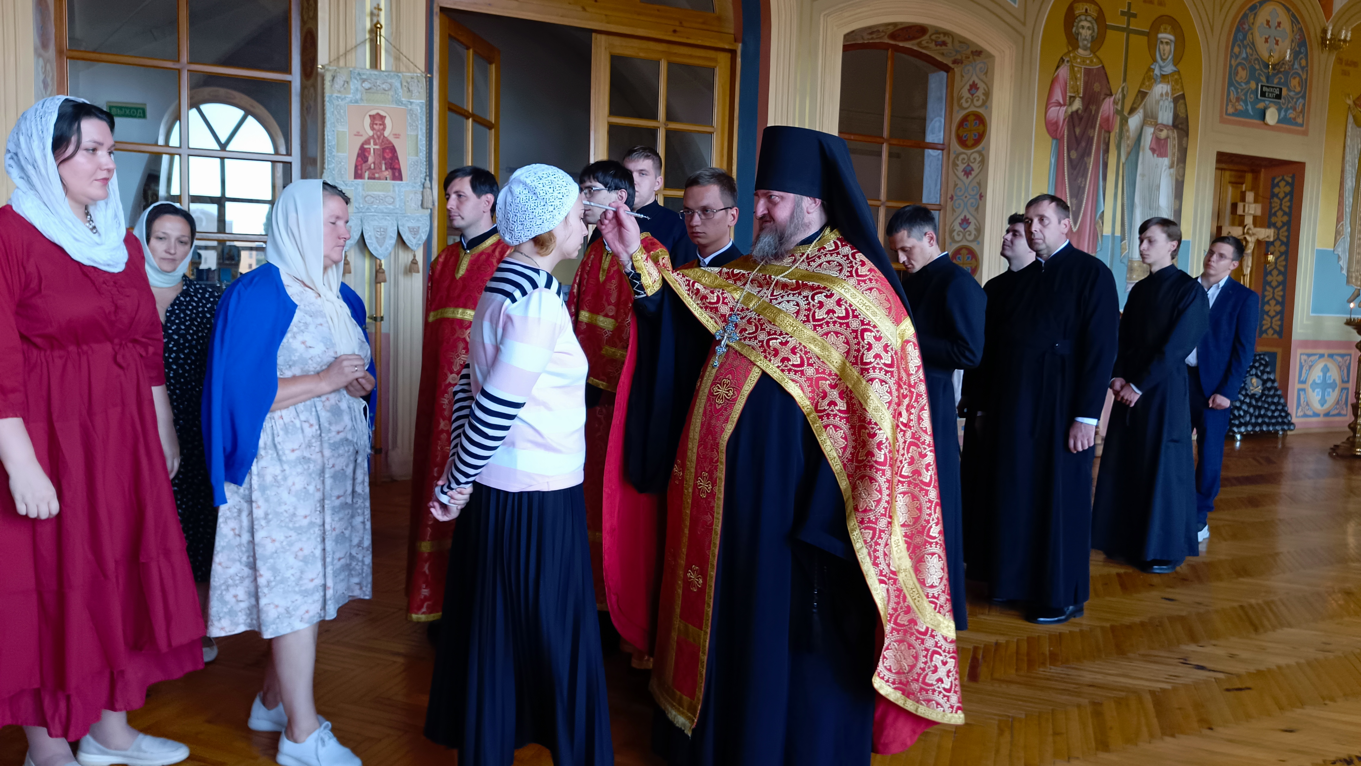 В ОренДС состоялись богослужения по случаю великого праздника Усекновения главы Пророка, Предтечи и Крестителя Господня Иоанна