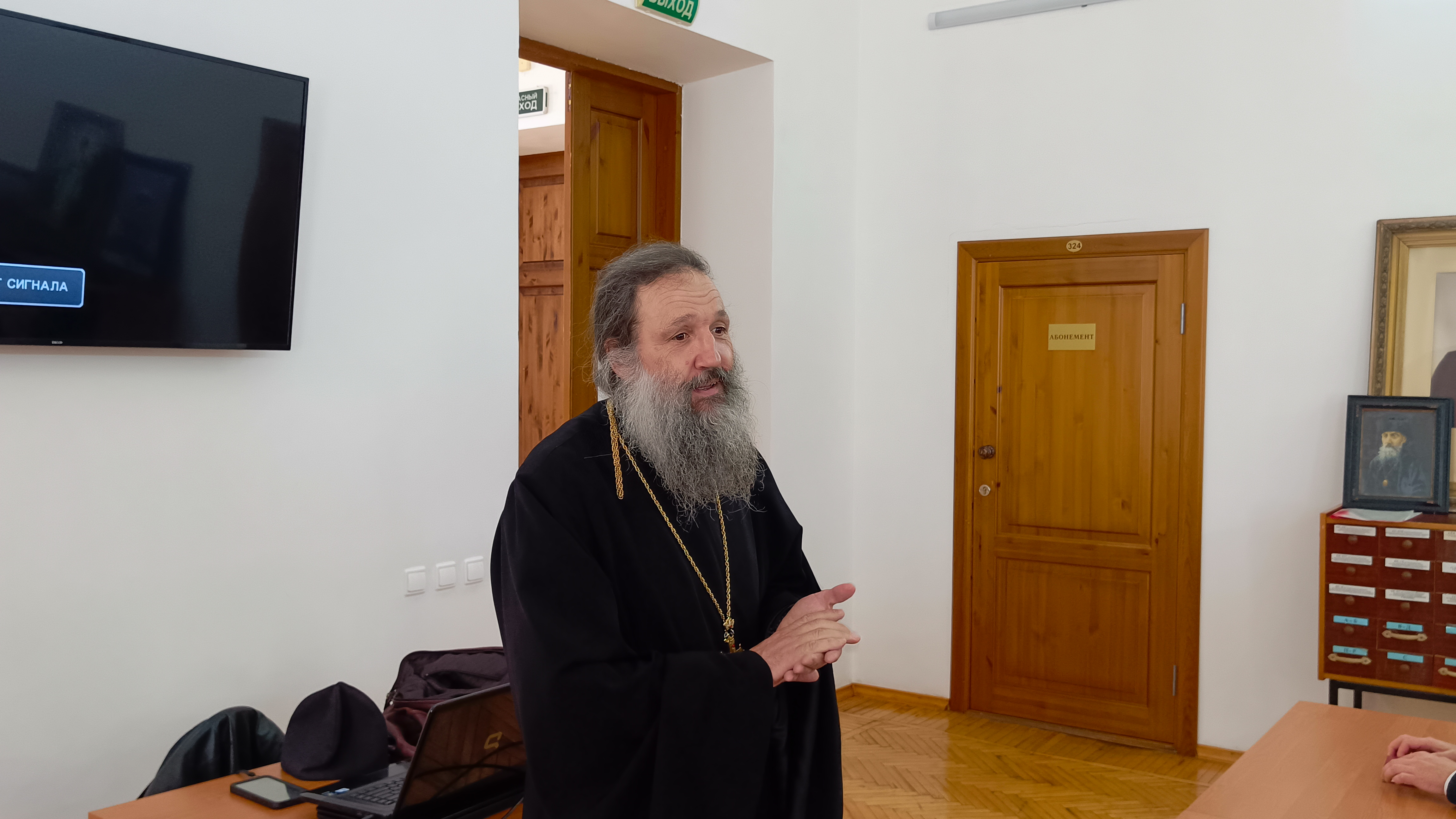 О духовном окормлении бойцов СВО студентам Семинарии