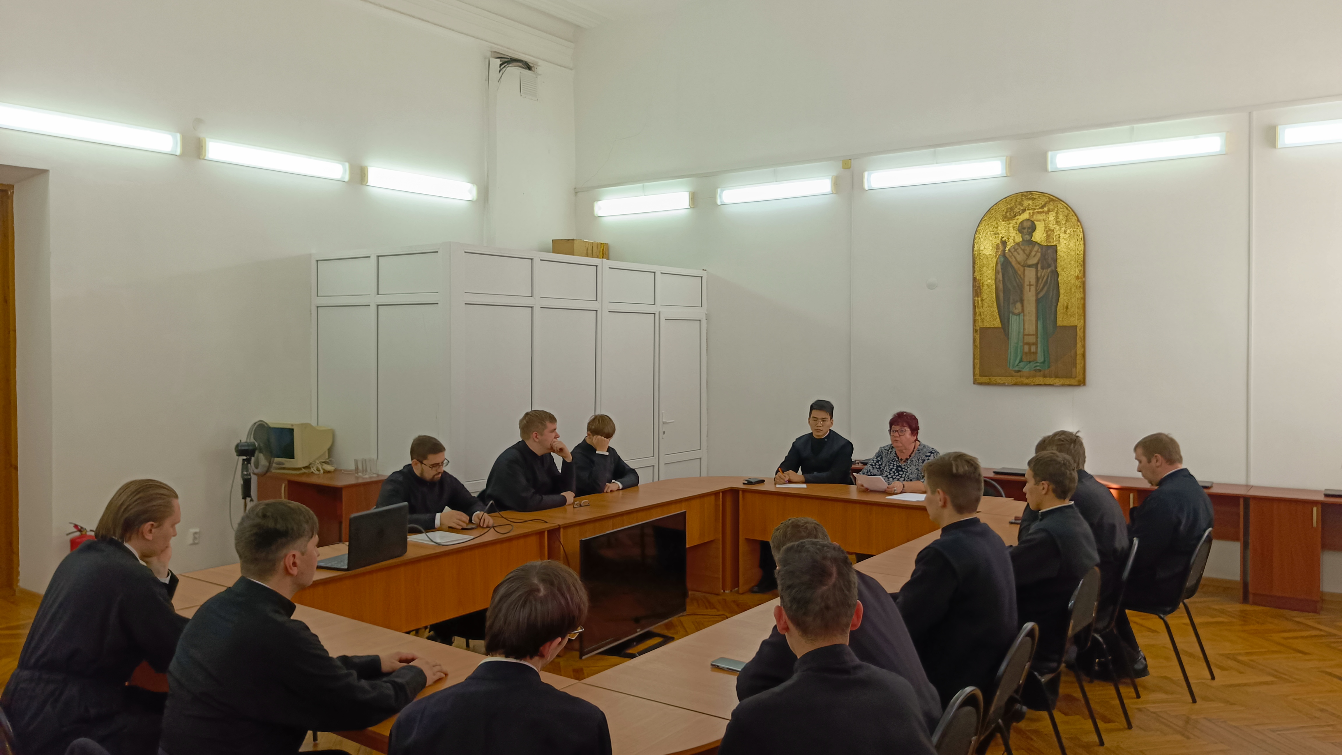 В Оренбургской духовной семинарии состоялось заседание Студенческого научного общества