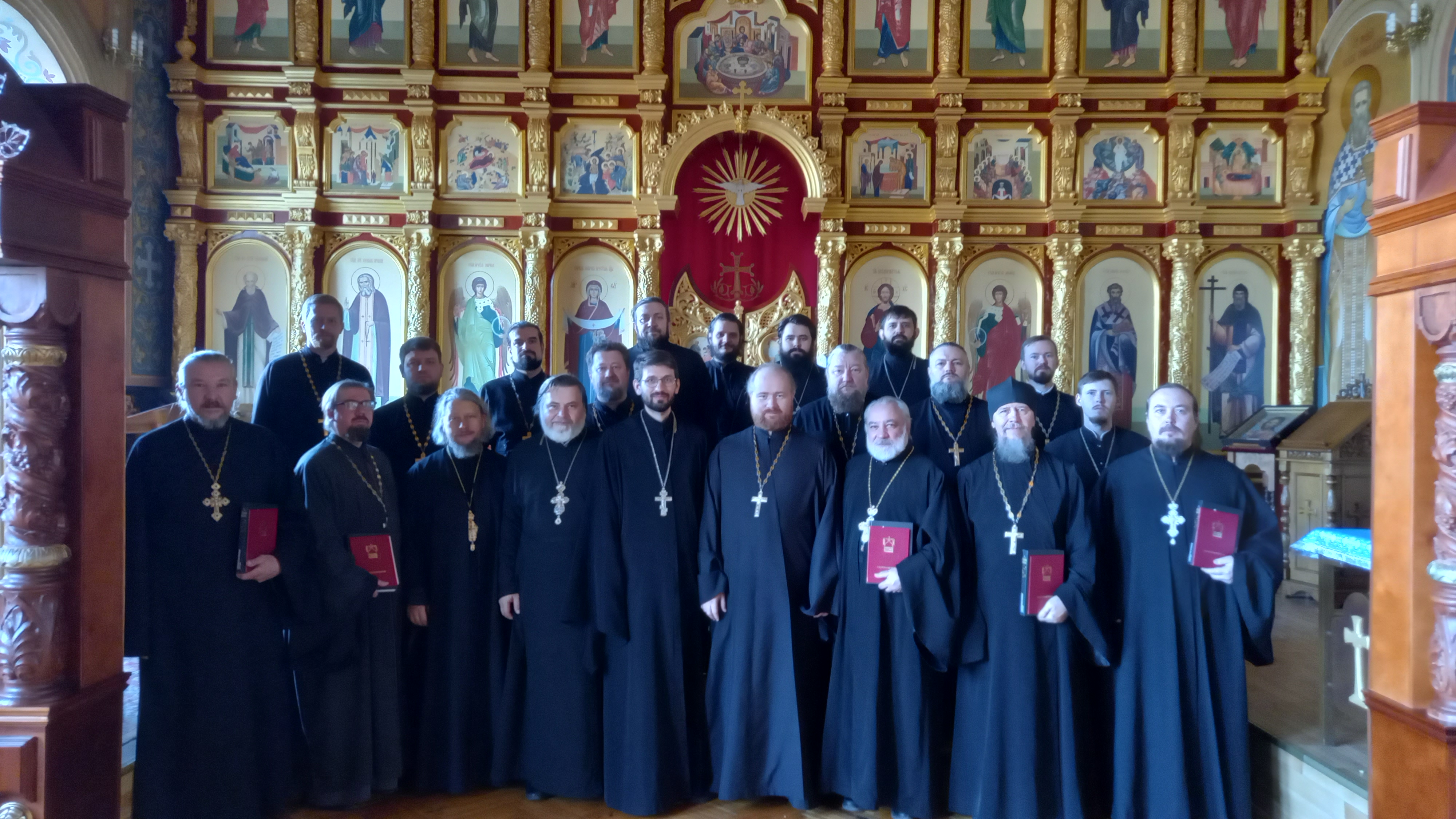 Священнослужители Оренбургской митрополии прошли курсы повышения квалификации в Оренбургской духовной семинарии