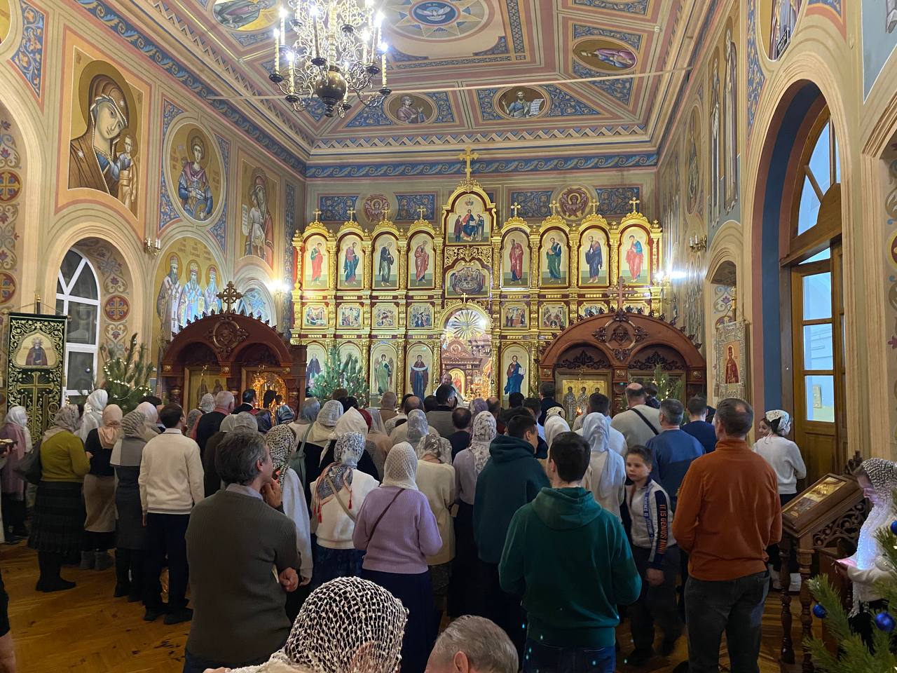 В Оренбургской духовной семинарии молитвенно встретили праздник Рождества Христова